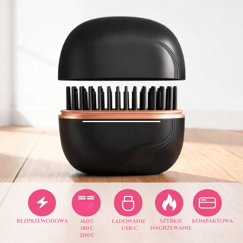 Nuvella – bezprzewodowa prostownica do włosów